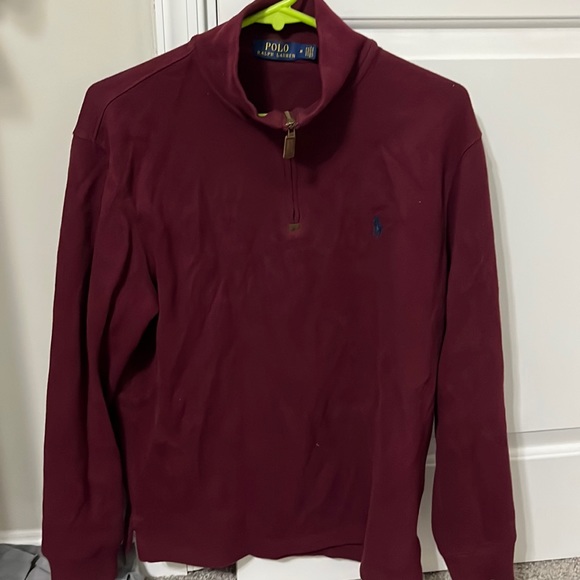 Polo Ralph Lauren Other - Polo Ralph Lauren Quarter Zip Pullover Sweater Men’s medium